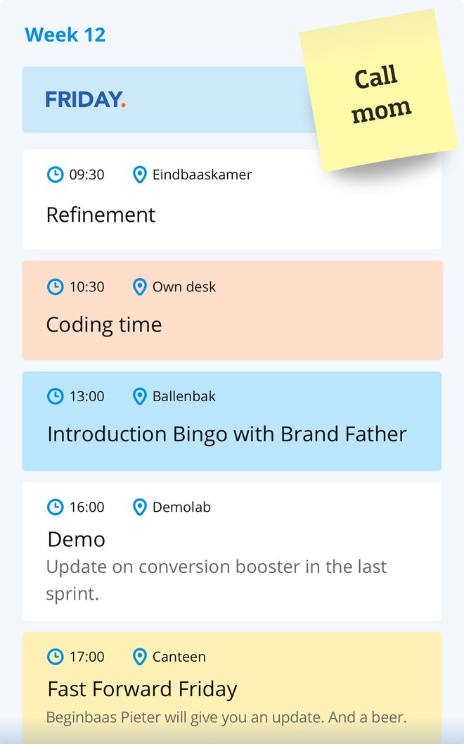 EN-Kalender Tech development mobiel