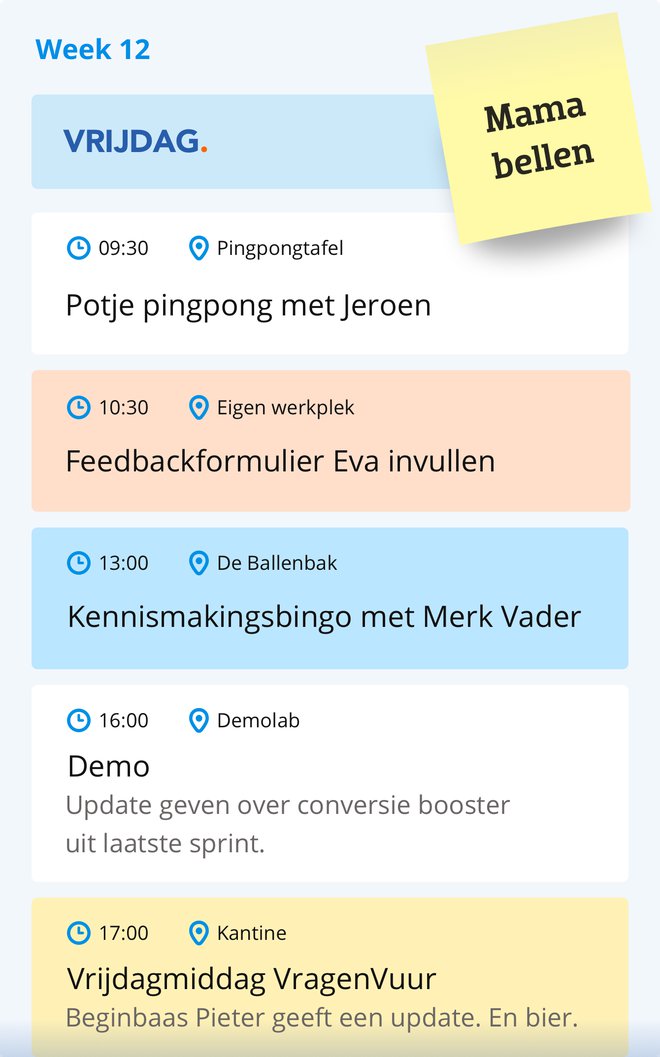 NL-Kalender algemeen mobiel