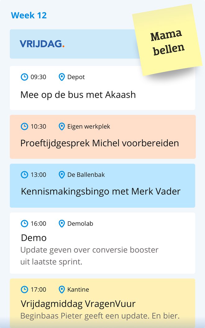 NL-Kalender CBB leidinggevende mobiel