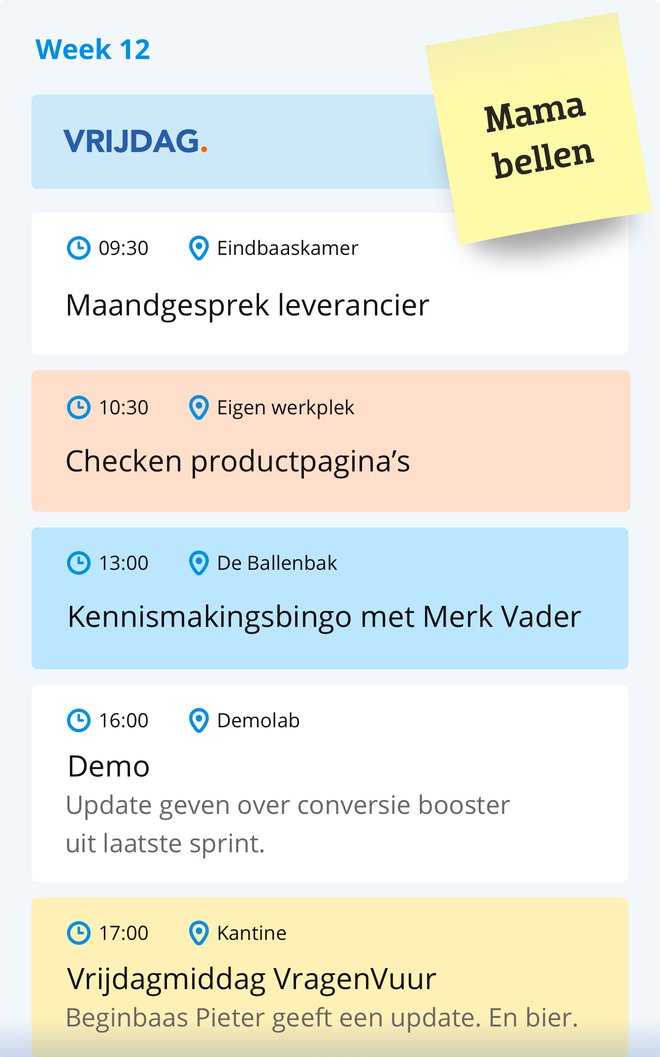 NL-Kalender HQ Commercieel mobiel