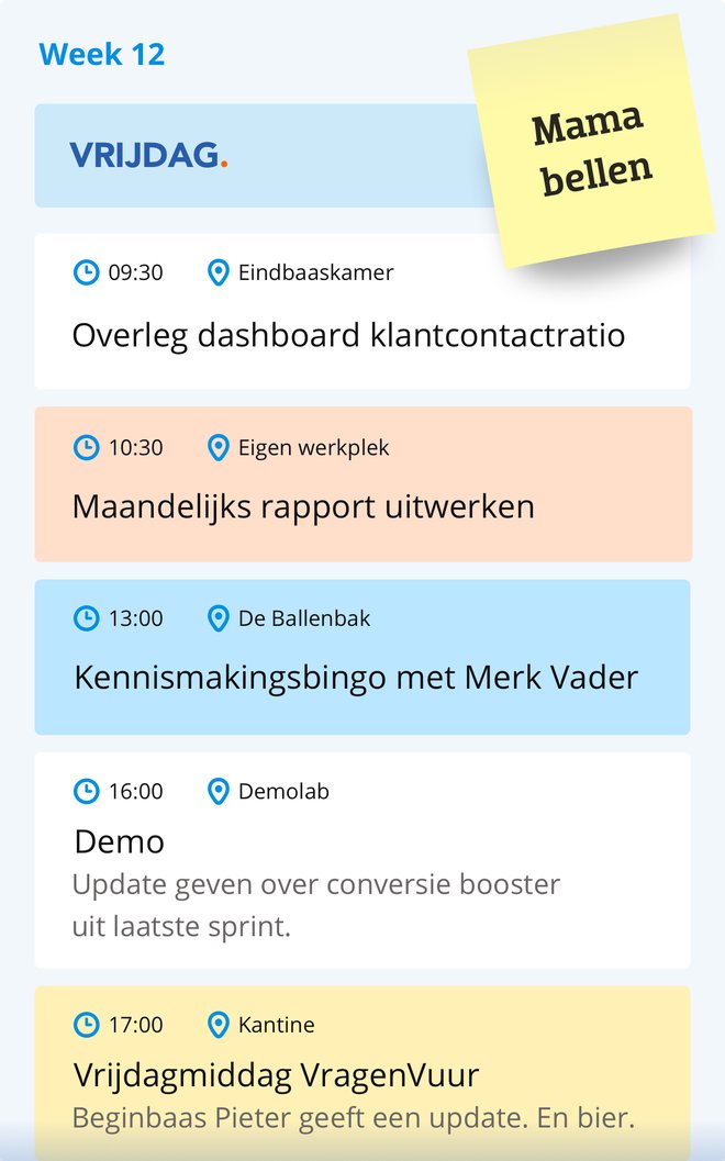 NL-Kalender HQ Data & Analytics mobiel